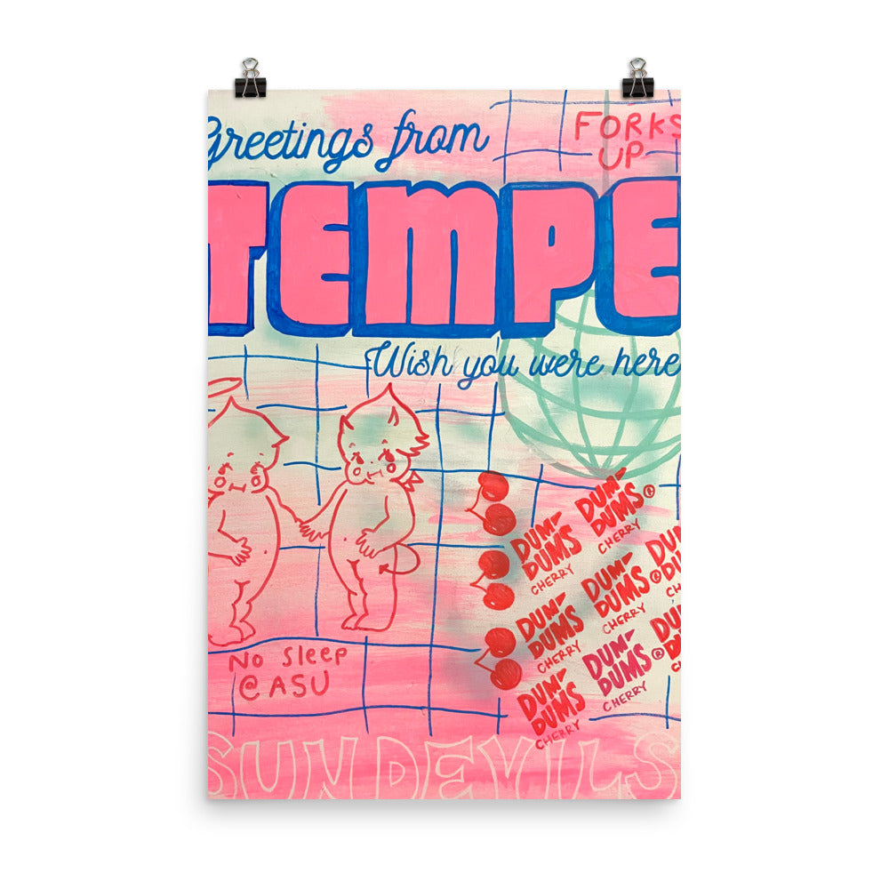 Greetings from Tempe Poster