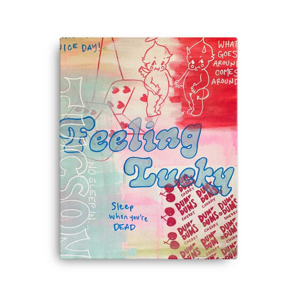 Feeling Lucky Canvas