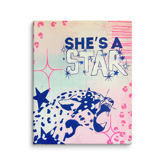 Star Girl Canvas