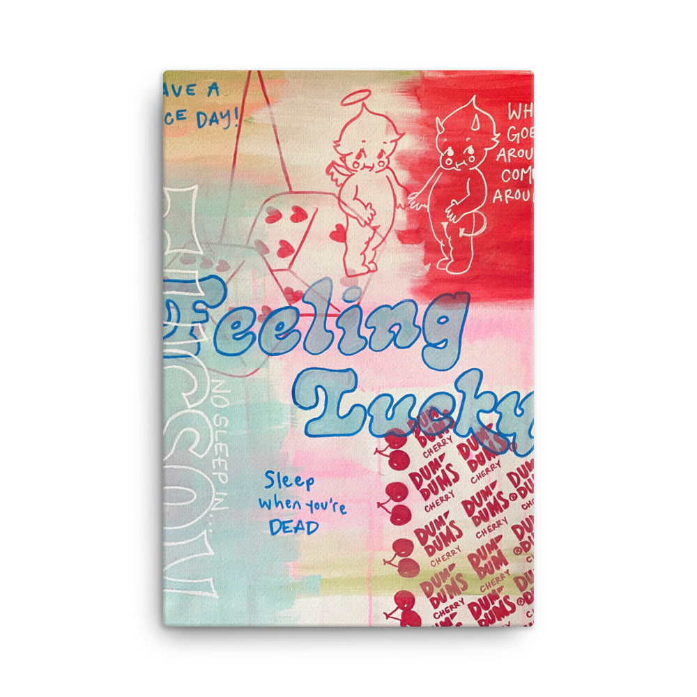 Feeling Lucky Canvas