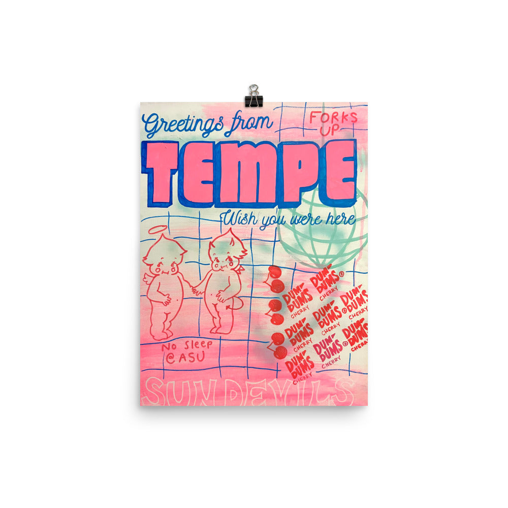 Greetings from Tempe Poster