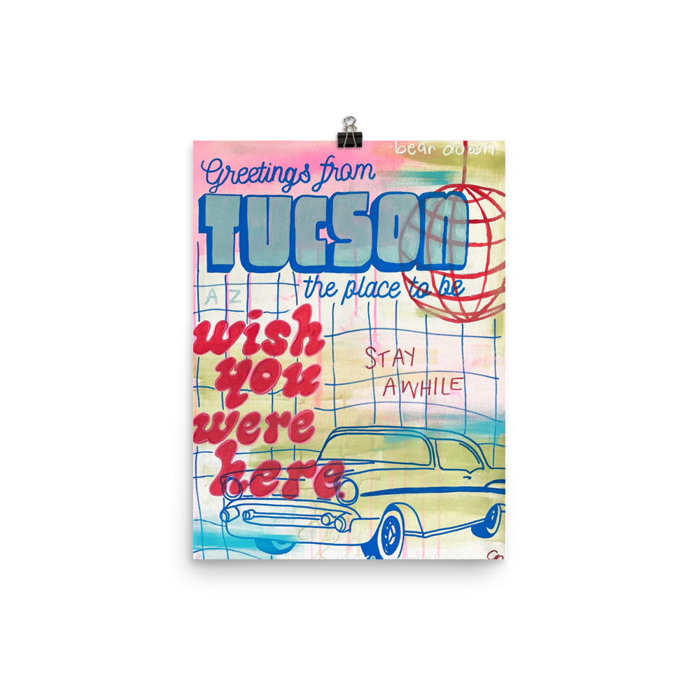 Greetings from Tucson Poster