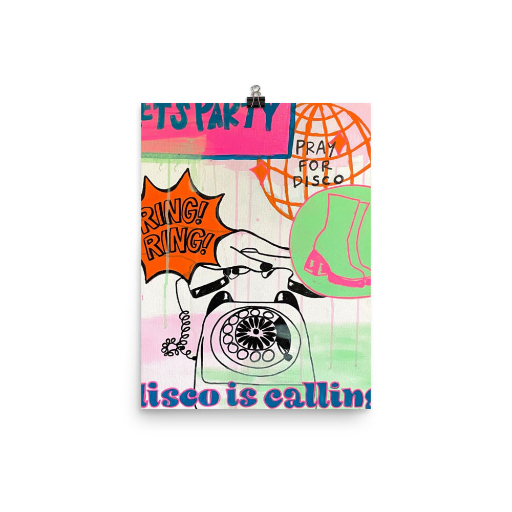 Disco Is Calling Poster