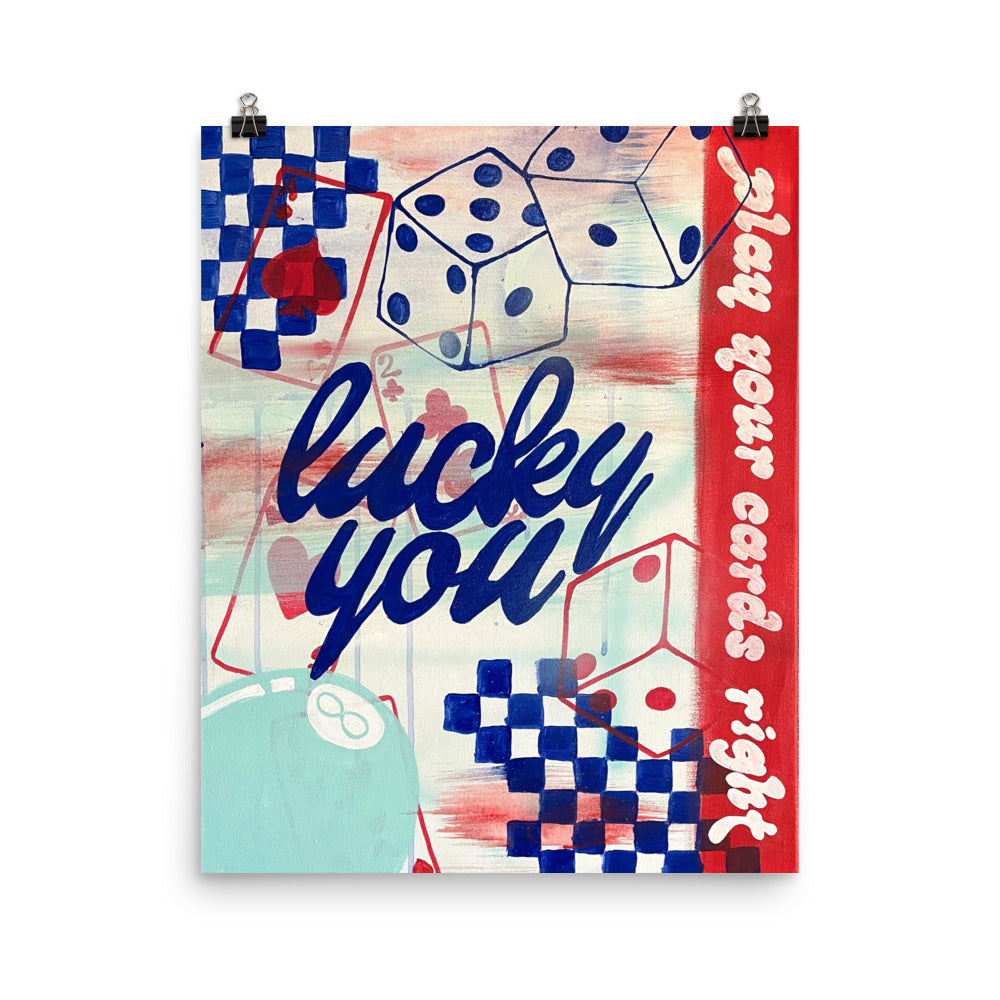 Lucky You Poster