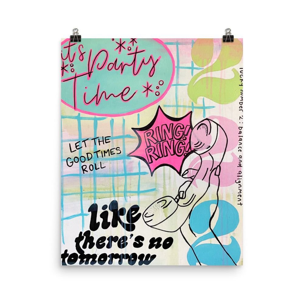 Like There's No Tomorrow Poster
