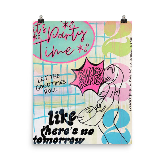 Like There's No Tomorrow Poster