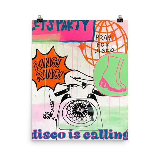Disco Is Calling Poster