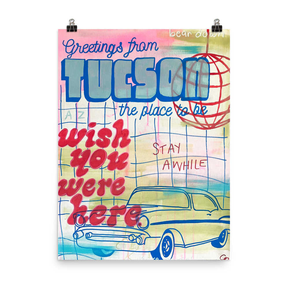 Greetings from Tucson Poster