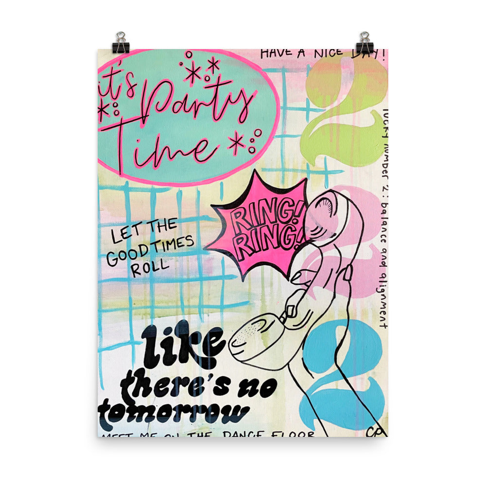 Like There's No Tomorrow Poster