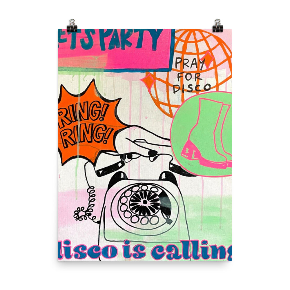 Disco Is Calling Poster