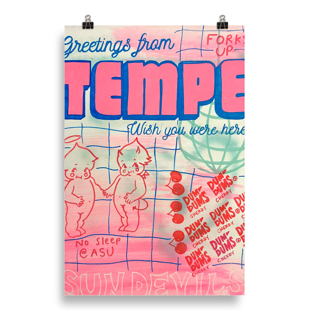 Greetings from Tempe Poster