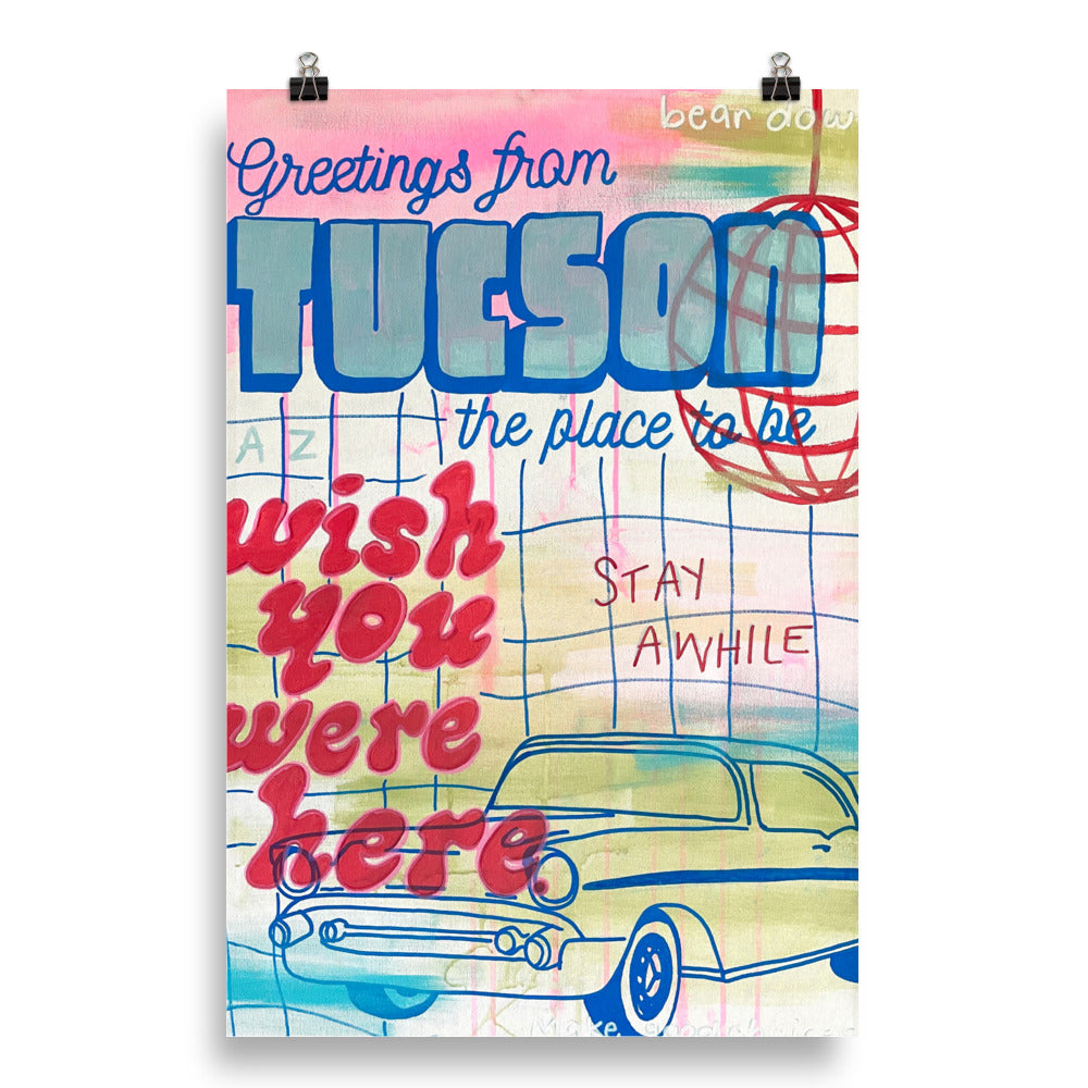 Greetings from Tucson Poster