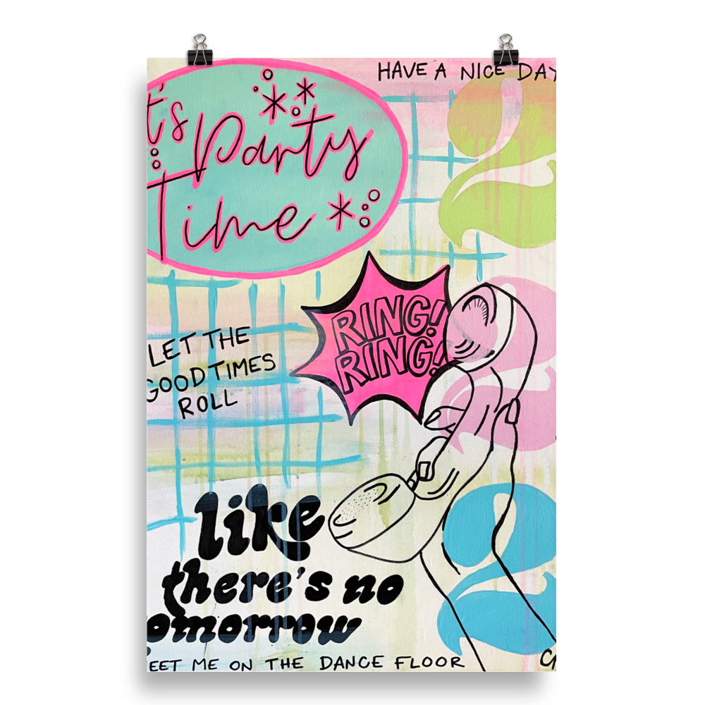 Like There's No Tomorrow Poster