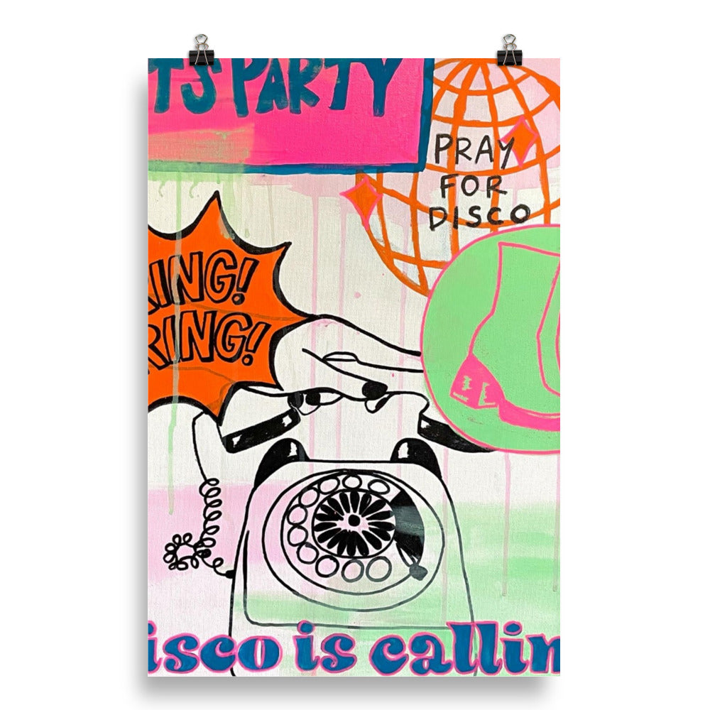 Disco Is Calling Poster