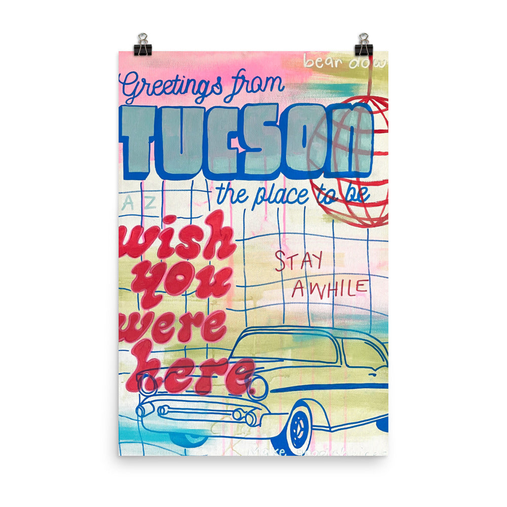 Greetings from Tucson Poster