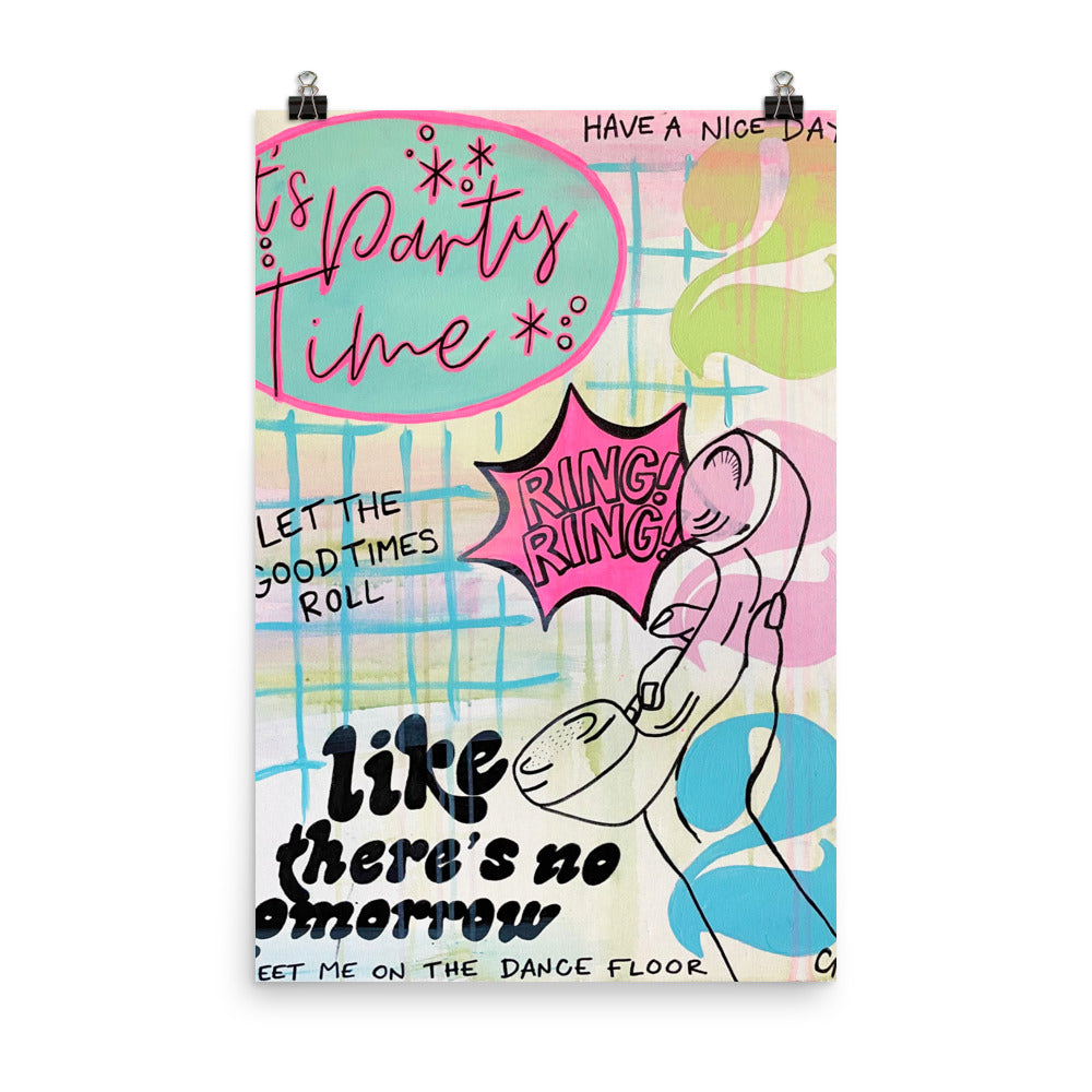 Like There's No Tomorrow Poster